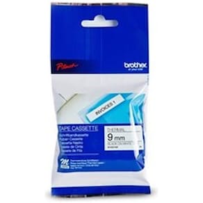 M-K231 tape 12mm black/white