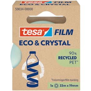 Dokumenttejp TESA Eco&Crystal 19mmx33m