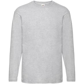 T-shirt Långärmad FRUIT gråmelange M