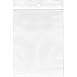 Gripsealzakje zonder merk, ft 160 x 250 mm, 50 micron, met ophang
