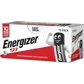 Batteri ENERGIZER Lithium foto 123 10/fp