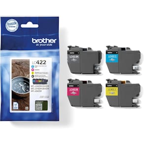 Inktcartridge Brother LC-422VAL, 550 pagina's, 4 kleuren
