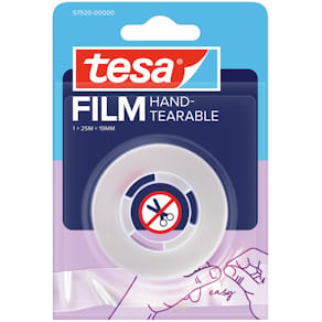 Klebefilm tesa tesafilm, einreißbar, 19 mm x 25 m