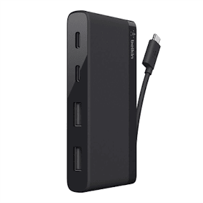 Belkin USB-C 4-Port Mini Hub - Hubb - 4 x SuperSpeed USB 3.0