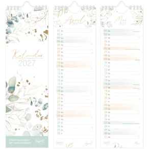 Streifenkalender HÄFFT kompakt Hänger 2027