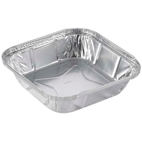 Foliebakke Plus Pack 1-rums firkantet 542 ml, 153x153 mm, 100 stk