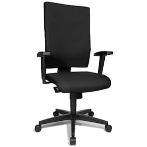Drehstuhl Topstar Lightstar 20, mit Armlehnen, schwarz