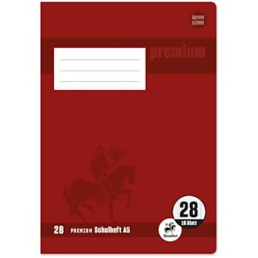 Heft Staufen Academy, A5, 16 Bl., Lin. 28, kariert m. Rand