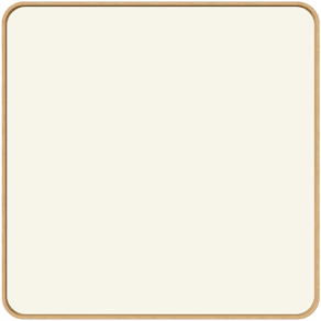Lintex FRAME Glastavla, 1000 × 1000 × 50 mm, Pale 230