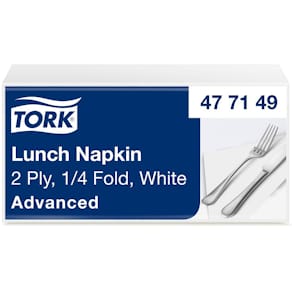 Servett TORK Adv 2-lag 33x33cm vi 200/fp