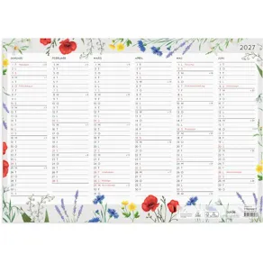 Väggblad Blomster 2027