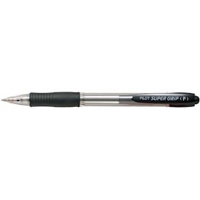 Balpen Pilot Super Grip, zwart