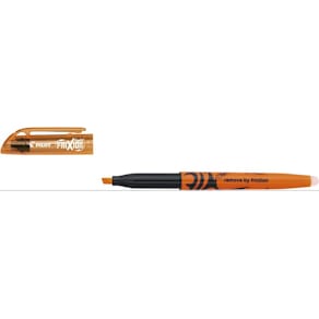 Tekstmarker Pilot FriXion sletbar 3,3 mm skrå, orange, 12-pak