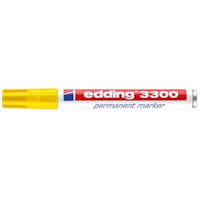 Permanentmarker edding 3300, 1–5 mm, gelb