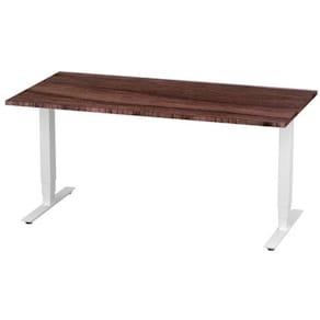 Bord höj/sänk Pro 1600x800 valnöt/vit
