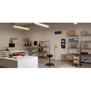 Papperskorg ALBA 40L svart