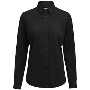 Skjorta J.H&F IB135 piké dam svart XL