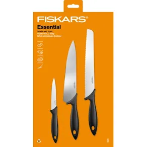 Knivset FISKARS Essential 3 delar