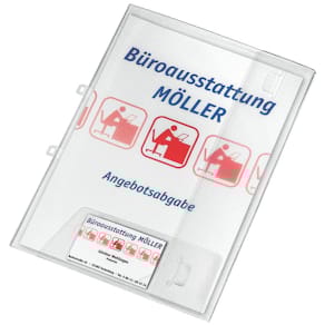 Präsentationsmappe VELOFLEX Crystal, transparent