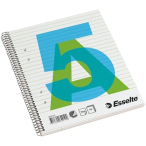 Kollegieblock ESSELTE A5 70g 70bl linj h