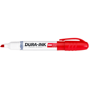 Markal Dura Ink Chisel 55 Red