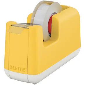 Tejpdispenser Leitz Cosy inkl. tejp Gul
