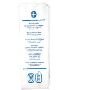Hygienebeutel HYGOSTAR Papier, weiß, 12 x 29 cm, 1000 Stk.