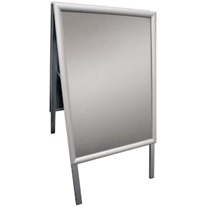 Panel TWINCO alu/grå 630x1110 mm, 90 mm dyb, palle 24 stk