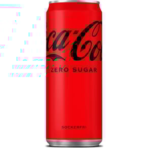 Dricka COCA-COLA zero 33cl burk