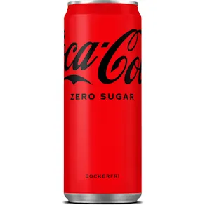 Dricka COCA-COLA Zero 33cl burk