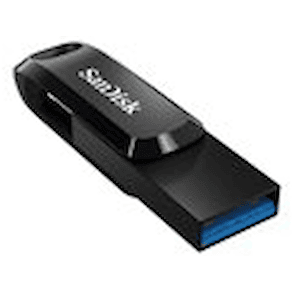 SanDisk Ultra Dual Drive Go - USB flash-enhet - 64 GB - USB 3.1