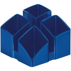Schreibtischköcher HAN Scala, 4 Fächer, blau