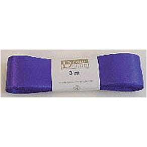 Geschenkband GOLDINA Doppelsatin, 25 mm x 3 m, violett