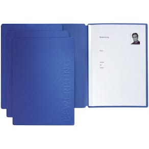 Bewerbungsmappe PAGNA SOLO, A4, blau