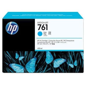 HP 761 cyan ink cartridge, 400ml