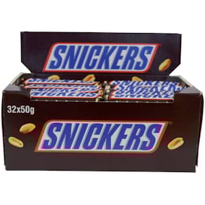 Schokoriegel Snickers, 32 Stück à 50 g