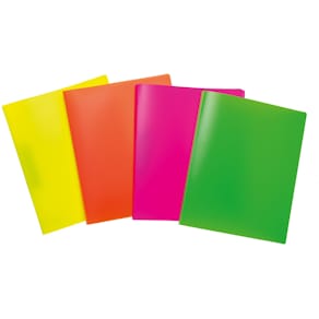 Ringmappe HERMA PP A4/2R/25mm, neon, sortiert (3 St., 4 Farben)