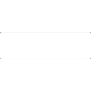 Frankieretiketten Avery Zweckform, 128 x 38 mm, weiß, 1000 Stück