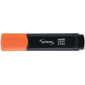 Överstrykningspenna LYRECO 2-5mm orange