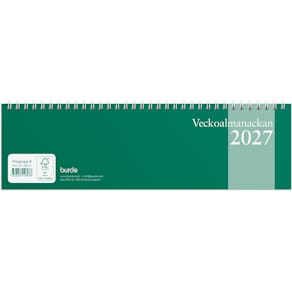 Burde Veckoalmanackan 2027