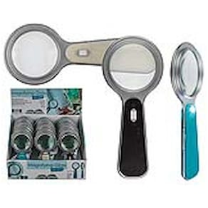 Leselupe OUT OF THE BLUE, mit LED, sortiert