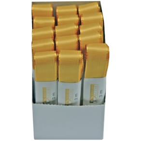 Taftband Goldina Basic, gold, 25 mm x 3 m