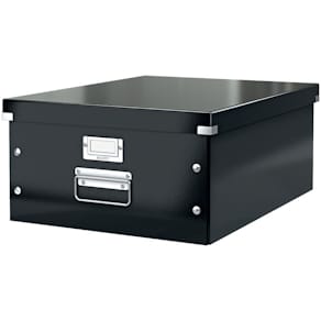 Archivbox Leitz Click & Store WOW, DIN A3, schwarz, groß