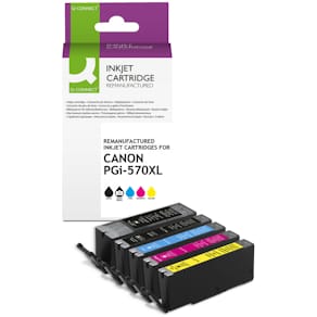 Tintenpatronen Q-CONNECT ersetzt Canon 570XL+571XL, Multi-Pack