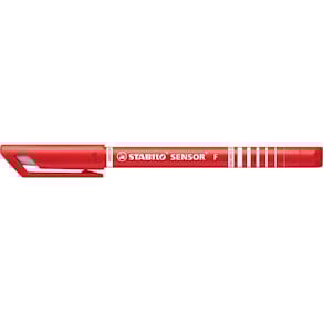 Fineliner STABILO Sensor, 0,3 mm, rood