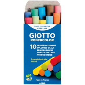 Tavelkrita GIOTTO Kulört 10/fp
