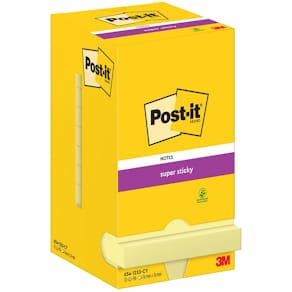 Notes POST-IT SS 76x76mm gul
