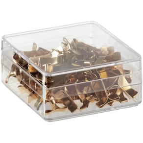 Musterklammern ALCO No. 13 Flachkopf, 16mm, vermessingt, 100 St.