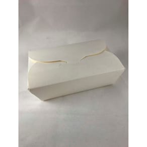 Nudelbakke 1000 ml hvid pap, 165x100x65mm, fødevaregodk., 50 stk