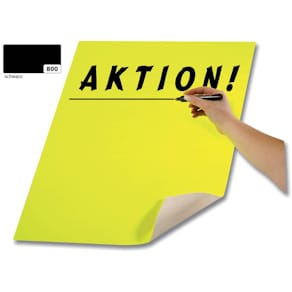 Plakatkarton Folia, 48x68 cm, schwarz